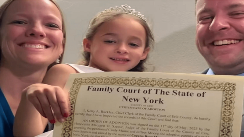 N.Y. Girl, 5, Adopted by Family Who Fostered Her for Almost 2,000 Days: ‘We’re Very Blessed’