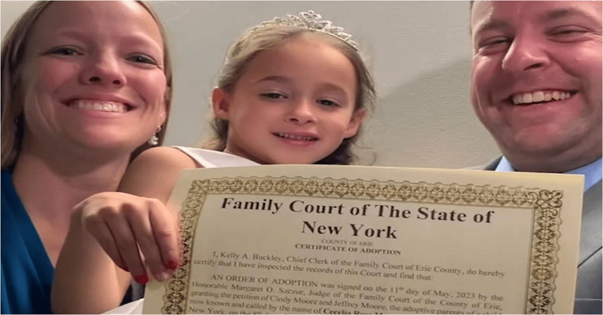 N.Y. Girl, 5, Adopted by Family Who Fostered Her for Almost 2,000 Days: ‘We’re Very Blessed’