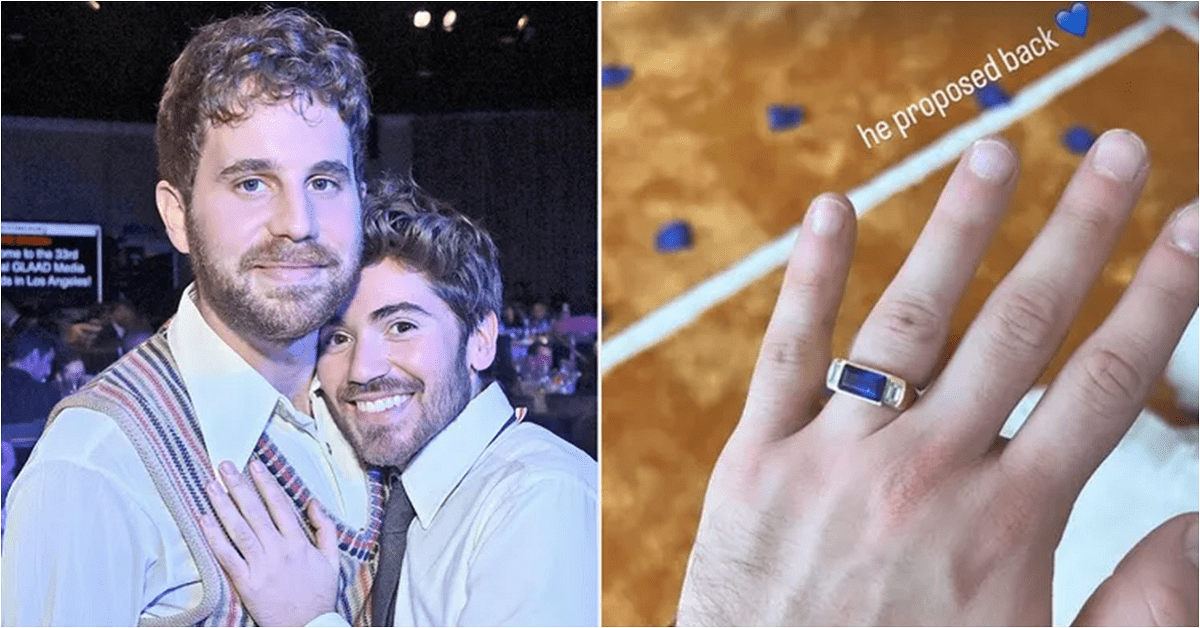 Ben Platt Shows Off Engagement Ring from Fiancé Noah Galvin: ‘He Proposed Back’