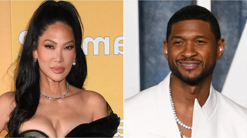 Usher and Kimora Lee Simmons have a ‘Nice & Slow’ reunion thanks to Kim Kardashian