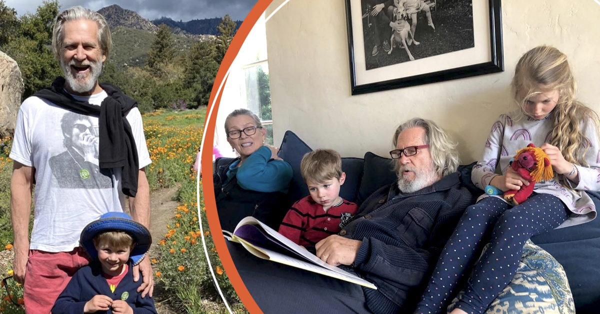 Jeff Bridges’ Grandkids Call Him ‘Dude-Pa’ & ‘Dudie’ — He Plays Guitar, Reads Books & Does Hair with Them