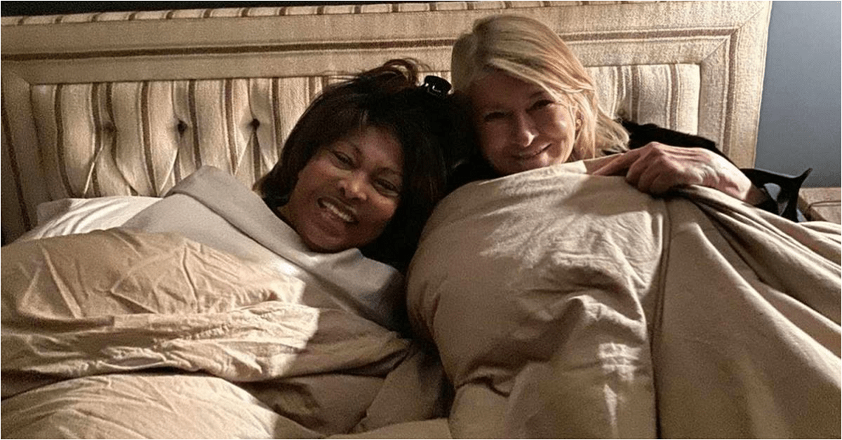 Martha Stewart Pays Tribute to ‘Goddess’ Tina Turner with Adorable Photo of Them Snuggled in Bed