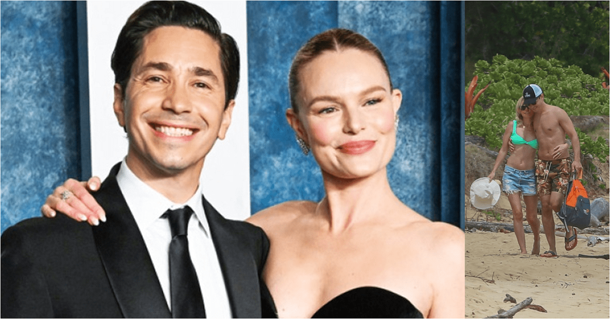 Kate Bosworth Rocks A Bikini & Holds Hands With Husband Justin Long In Cute Beach Photos