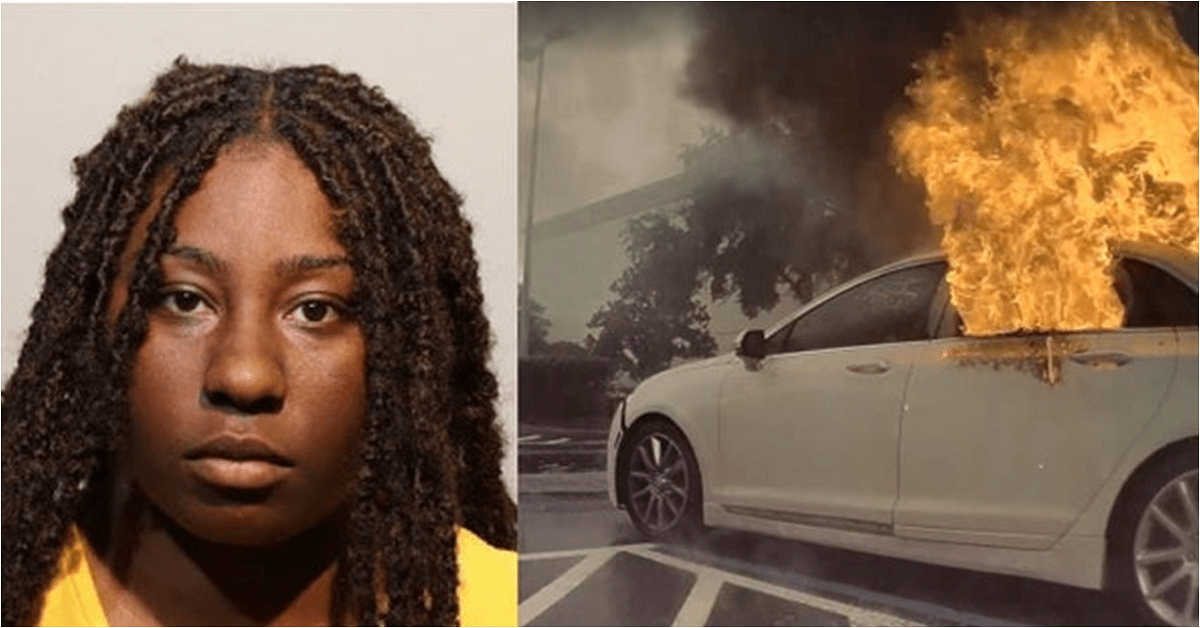Fla. Mom Accused of Leaving Her 2 Kids in Car That Caught Fire While She Was Allegedly Shoplifting