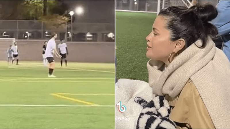 Selena Gomez Hilariously Shouts ‘I’m Single’ While Watching a Soccer Game: ‘The Struggle Man’