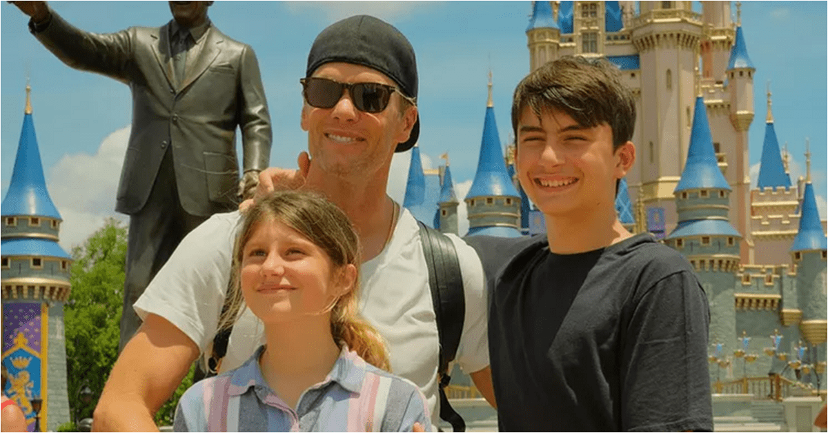 Tom Brady Enjoys Disney World with His Kids, Jokes They Didn’t Warn Him About Tower of Terror