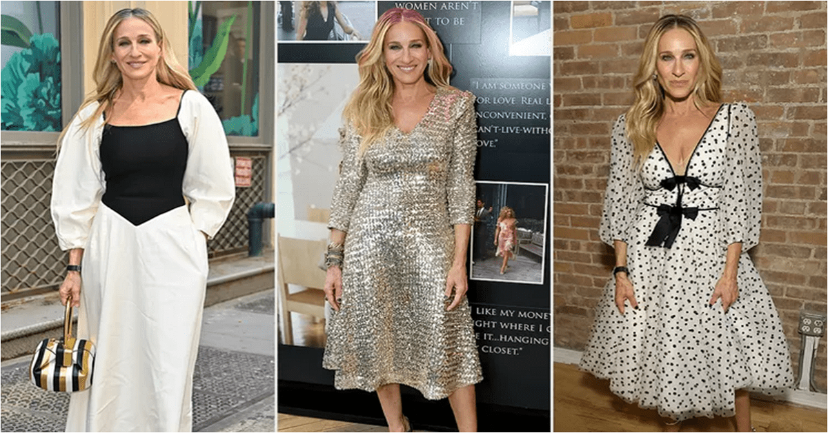 Sarah Jessica Parker Wears 3 Dresses in 1 Day While Celebrating 25 Years of ‘S@x and the City’