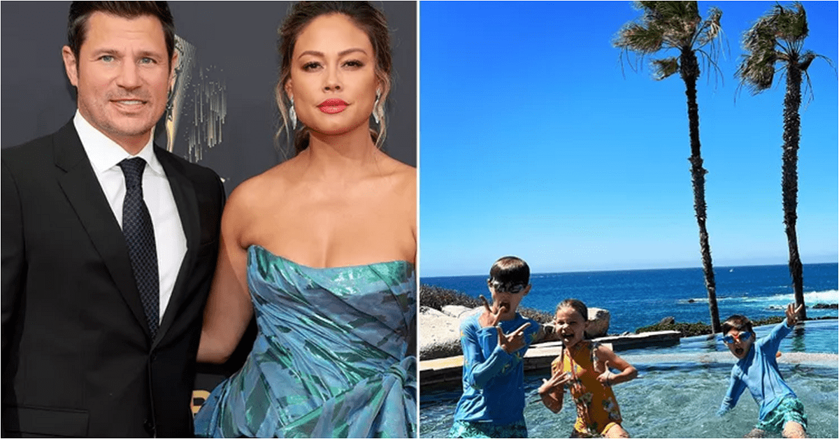 Vanessa Lachey Shares Adorable Photo of All 3 Kids Celebrating Summer Vacation: ‘Schoooooolz Out’